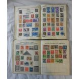 Stamps: World, Commonwealth & GB Used (2 Fixed Leaf Albums)