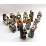 A set of twelve Woods & Sons Charles Dickens Novelty Jugs, modelled as various figures, produced for