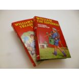 RICHMAL CROMPTON: WILLIAM'S TREASURE TROVE - WILLIAM THE SUPERMAN, 1962, 1968, 1st edns, orig cl,