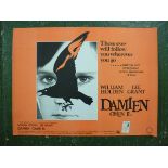DAMIEN OMEN II, film poster + THE FINAL CONFLICT, film poster, starring Sam Neill, both Quad