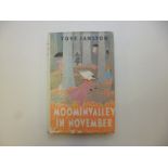 TOVE JANSSON: MOOMINVALLEY IN NOVEMBER, Trans Kingsley Hart, L & NY, 1971, 1st edn, orig cl, d/w, ex