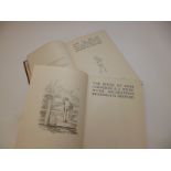 ALAN ALEXANDER MILNE, 2 ttls: THE HOUSE AT POOH CORNER, ill E A Shepard, 1928, 1st edn, orig pict cl