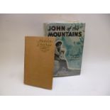 JOHN MUIR, 2 ttls: STICKEEN, Boston and NY 1909, 6th impress, orig cl; JOHN OF THE MOUNTAINS THE