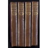 JOHN FRANKLIN: JOURNEY TO THE SHORES OF THE POLAR SEA ..., 1829, 4 vols, hf ttls, 23 engrd plts, fdg