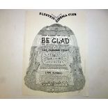 JOHN PARSONS: Original Printed Poster for Be Glad - The Incredible String Band at The Electric