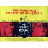 THE MAD ROOM, film poster, starring Stella Stevens and Shelley Winters, Quad approx 30" x 40"