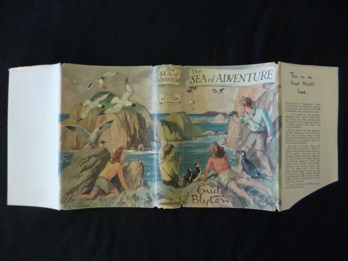 ENID BLYTON: THE SEA OF ADVENTURE, 1948, 1st edn, orig pict cl, d/w - Image 2 of 3