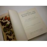 W F KIRBY: THE BUTTERFLIES AND BOTH OF EUROPE, 1907, 55 plts (54 col'd) as list, orig decor cl gt