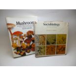 EDWARD O WILSON: SOCIOBIOLOGY, 1976, 3rd printing, orig cl, d/w + ROGER PHILLIPS: MUSHROOMS AND