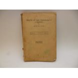 MICHAEL INNES: DEATH AT THE PRESIDENT'S LODGING, 1936 proof, orig ptd wraps, worn and soiled