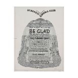 JOHN PARSONS: Original Artwork for Be Glad - The Incredible String Band at The Electric Cinema Club,