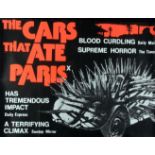 THE CARS THAT ATE PARIS, film poster, Quad approx 30" x 40"