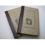 [THOMAS KITSON CROMWELL]: EXCURSIONS IN THE COUNTY OF SUFFOLK..., 1818, 1819, 2 vols, lge paper edn,