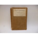 GEORGETTE HEYER: A BLUNT INSTRUMENT, L, [1938] proof, brown paper wraps, ptd paper label, worn