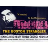 THE BOSTON STRANGLER, film poster, starring Tony Curtis, Henry Fond and George Kennedy, Quad