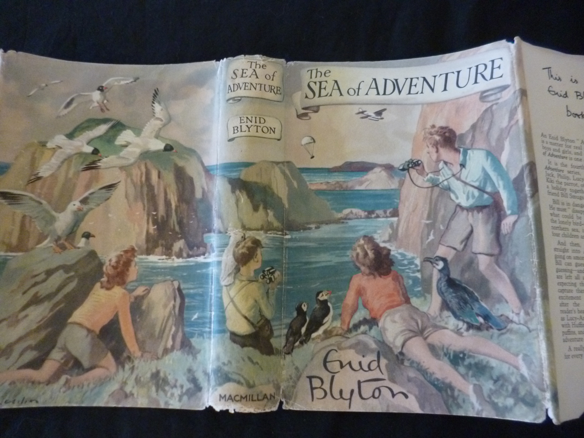 ENID BLYTON: THE SEA OF ADVENTURE, 1948, 1st edn, orig pict cl, d/w - Image 3 of 3