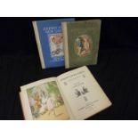 LEONARD LESLIE BROOKE, 3 ttls: JOHNNY CROW'S GARDEN, 1905, 1st edn, 8 col'd plts, orig cl bkd bds,