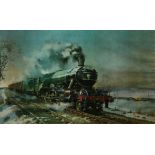 TERRANCE CUNEO, SIGNED, IN PENCIL TO MARGIN, LIMITED EDITION (232/850) COLOURED ARTISTS PROOF WITH