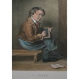 THOMAS FAIRLAND, PAIR OF HAND COLOURED LITHOGRAPHS (PUBLISHED 1844,) "A Poser and Too Hot", 13 1/