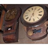 Mixed lot comprising a Walnut cased Wall Clock, Saul Salkind   Norwich and Cromer, with moulded