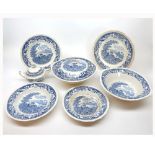 Good quantity of Swinnertons Silverdale table wares, comprising three vegetable dishes, sugar basin,