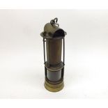 Small Brass mounted Lantern, 9  high