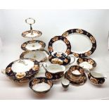 Good quantity of Royal Albert Heirloom pattern tea and table wares to include three tier Cake Plate,