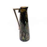 Late 19th or early 20th Century tapering Jug by Forrester & Sons, decorated with a female figure