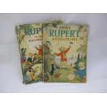 MORE RUPERT ADVENTURES - RUPERT IN MORE ADVENTURES, [1943-44], Annuals, prices unclipped, 4to,