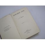 E M FORSTER: HOWARD'S END, L, Edward Arnold 1910 1st edn, 12pp, adverts at end, some water