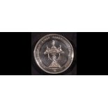 Metropolitan Amateur Regatta Eight Oared Challenge Cup Winners Medal by John Pinches, 2 3/4" diam