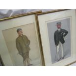 Two Vanity Fair col'd litho Rowing Prints, Douglas Hamilton Maclean "Ducker", pub April 8th 1897 and