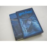 J K ROWLING: HARRY POTTER AND THE ORDER OF THE PHOENIX, NY Arthur A Levine, 2003, deluxe edn, orig