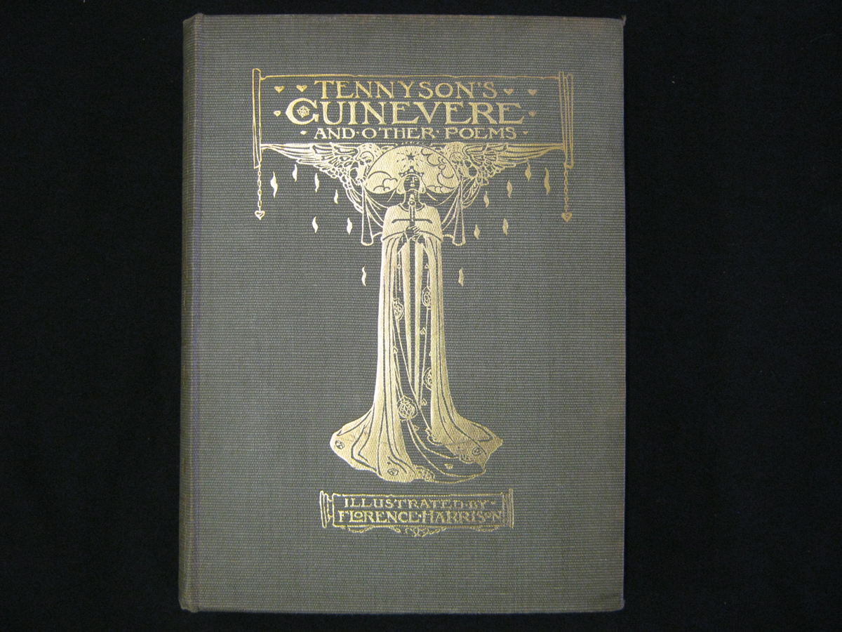 ALFRED LORD TENNYSON: GUINEVERE AND OTHER POEMS, ill Florence Harrison, L, 1912, 1st edn, 24 - Image 2 of 3