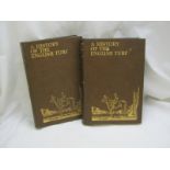 CAPTAIN T H BROWNE: HISTORY OF THE ENGLISH TURF 1904-1930, NY, 1931, 2 vols, unif decorative cl, gt,