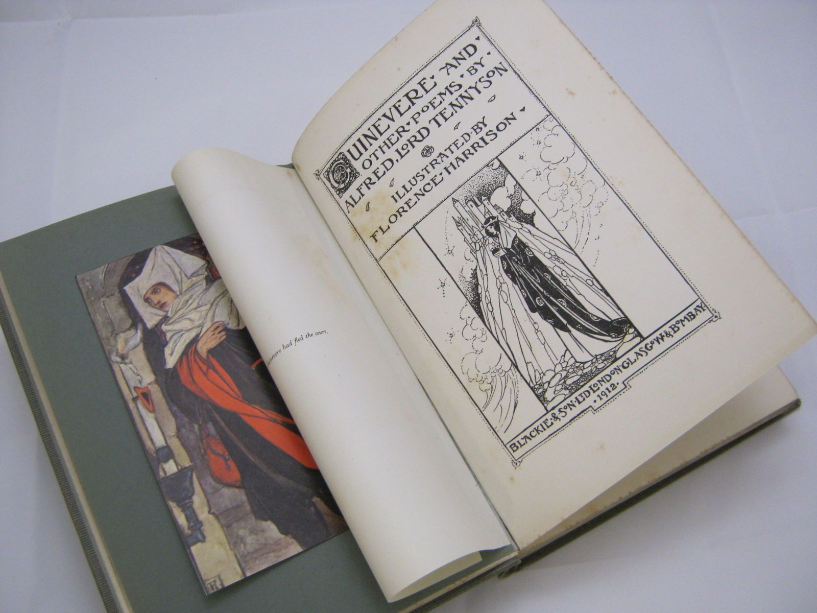 ALFRED LORD TENNYSON: GUINEVERE AND OTHER POEMS, ill Florence Harrison, L, 1912, 1st edn, 24