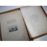 A Folder: JAMES STARK, 9 assorted Engravings depicting the Norfolk Tour, 1828, scenes include: THE