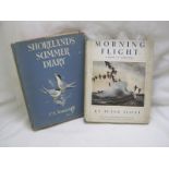 PETER SCOTT: MORNING FLIGHT, A BOOK OF WILDFOWL, August 1946, 8th impress, orig cl d/w + C F