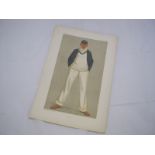 Vanity Fair Spy col'd litho print, W A L Fletcher "Flea", pub March 18 1893