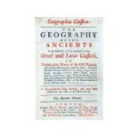 GEOGRAPHIA CLASSICA, THE GEOGRAPHY OF THE ANCIENTS,,,, L, C Browne 1717, 2nd edn, 28 engrd dble