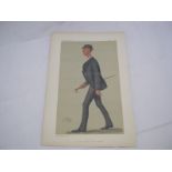 Vanity Fair col'd litho Spy Print, Henry Searle Professional Champion Sculler of the World, pub