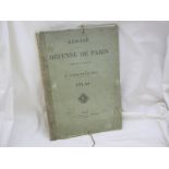 EUGENE EMMANUEL VIOLLET - LE-DUC: MEMOIRE SUR LA DEFENSE DE PARIS SEPTEMBRE 1870 - JANVIER 1871,