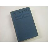 RICHARD A AND RICHARD J GLENDON: ROWING, Philadelphia and L, 1923, 1st edn, orig cl