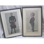 Eight Vanity Fair col'd litho prints of Boer War and other Military Figures, all f/g (8)