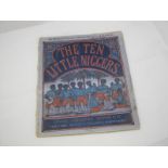 THE TEN LITTLE NIGGERS, L, Frederick Warne & Co, NY, Scribner, Welford & Armstrong [1873], Warne's