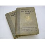 CHARLES DICKENS: THE POSTHUMOUS PAPERS OF THE PICKWICK CLUB, ill Cecil Aldin, 1910, 1st edn, 2 vols,
