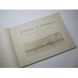 JOHN GLYNN: PICTURES OF LIVERPOOL, 1911, vig ttl, 12 col'd plts, orig cl, obl