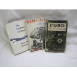 P J STEPHENS: FORD SPECIALS, 1960, 1st edn, orig cl gt, d/w (v worn) + [MARK JEAN PIERRE AUGIER] "