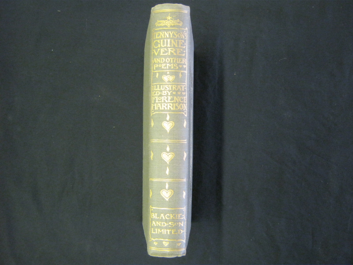 ALFRED LORD TENNYSON: GUINEVERE AND OTHER POEMS, ill Florence Harrison, L, 1912, 1st edn, 24 - Image 3 of 3