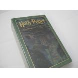 J K ROWLING: HARRY POTTER AND THE HALF-BLOOD PRINCE, NY Arthur A Levine, 2005, deluxe edn, as new,